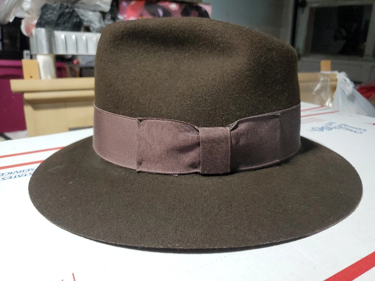 Stetson indiana jones hat 1984 cheap