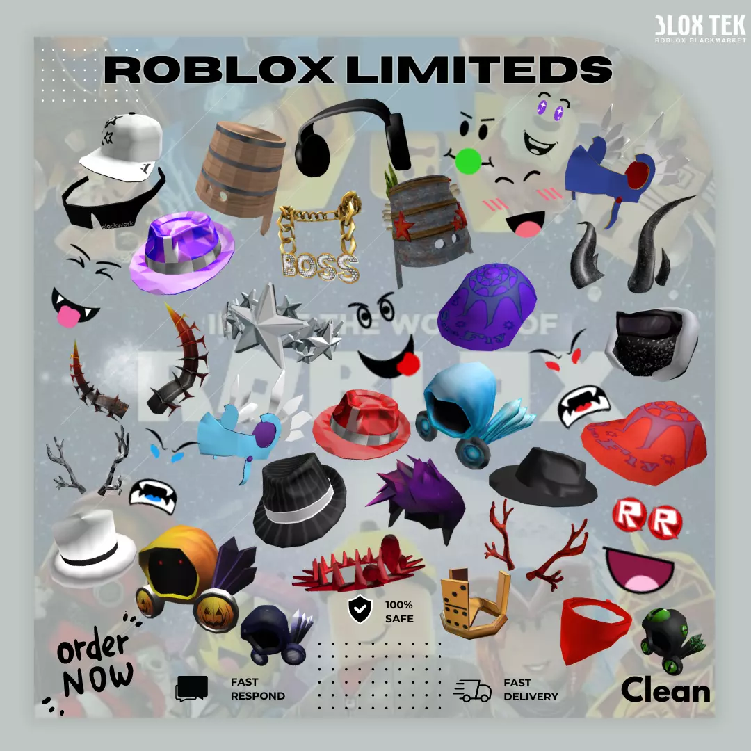 🔥⭐ ROBLOX Limiteds - Limited Faces I📈I HIGH DEMAND [CHEAP & SAFE] TRUSTED  ⭐️🔥