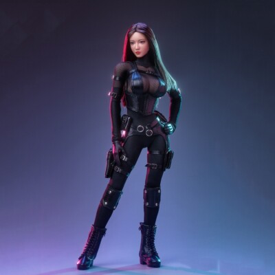 3STOYS 3S001 1/6 Female Agent Combat Stealth Suit Fit 12inch Action Figure  Doll