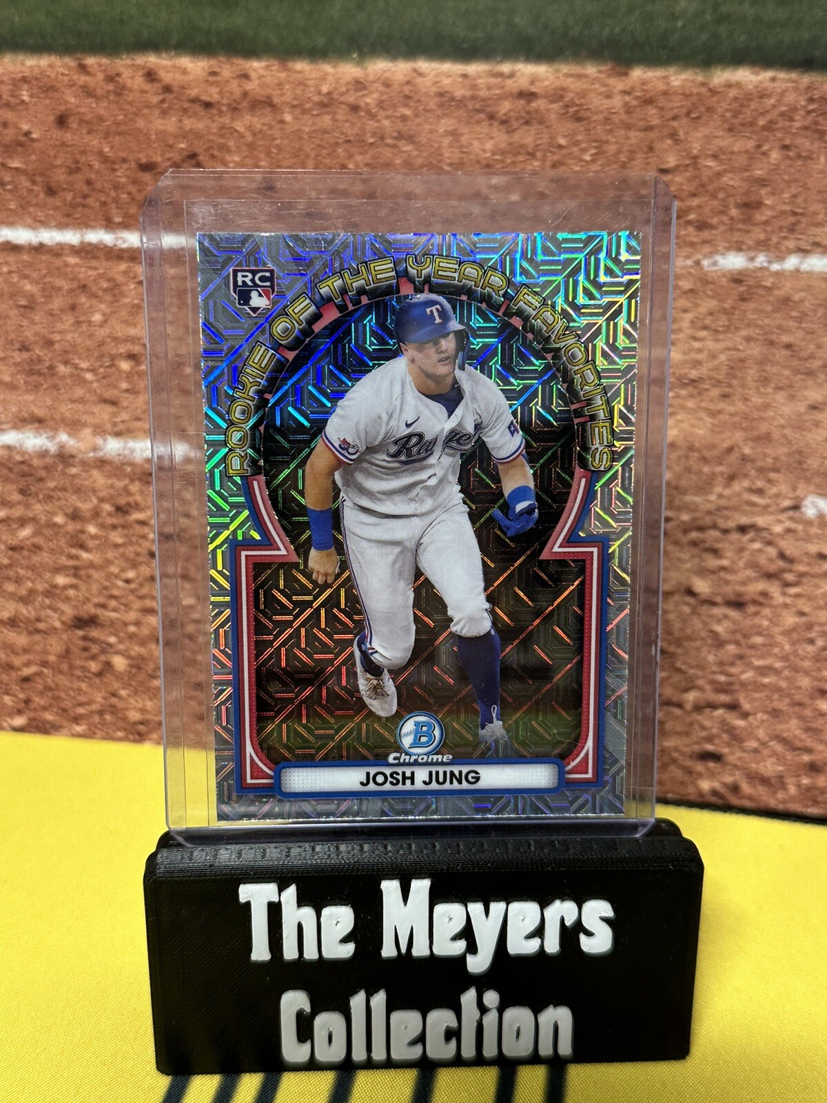 2023 Bowman Chrome Mega Box Mojo Refractor Josh Jung #ROYF-9 ROY Favorites RC