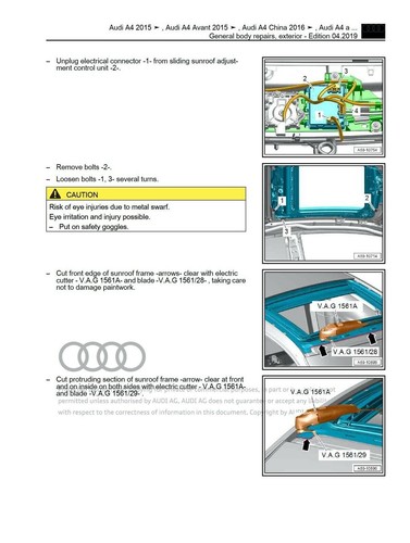 Audi A4 B9 (2015-2020) Manuel D'Atelier Sur CD - Photo 3/6