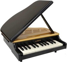 Kawai mini Grand Piano Toys for Kids Black Type 25 Keys 1191 NEW from JAPAN