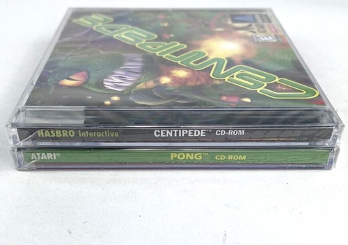 New Centipede & Pong The Next Level PC Game Lot CD-ROM Hasbro Interactive 1990s - Picture 3 of 9