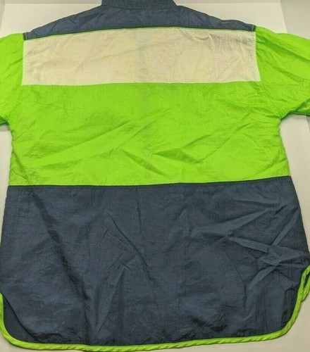 Vintage 90s USA Olympics Track Jacket Mens Size Large Color Block Barcelona 1992 - Picture 8 of 14