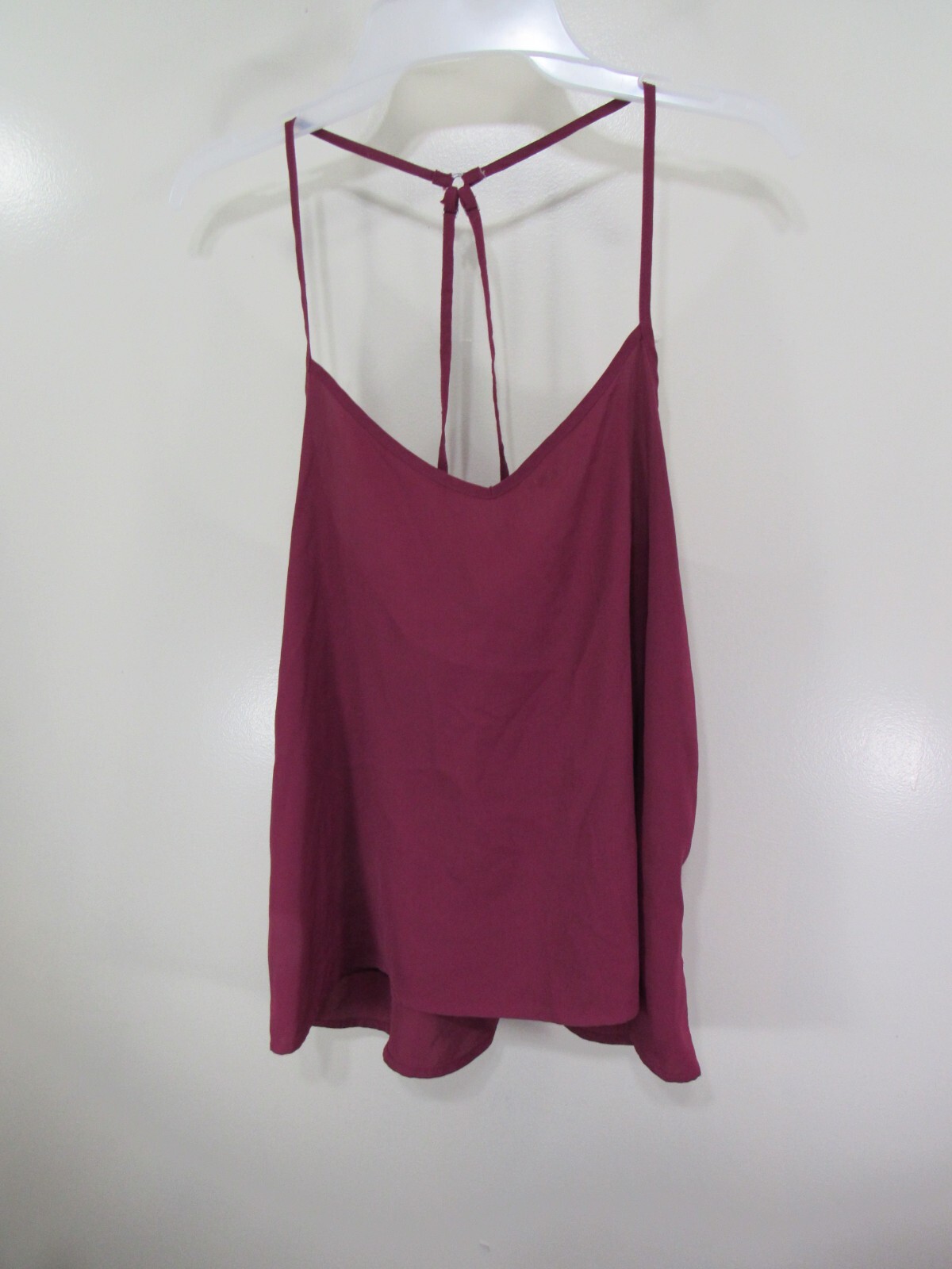 Hollister Tank Top Size S Purple Straps V Neck