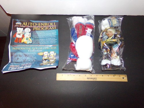 Limited Treasures presidential STATE QUART coin bear collection first 3 + 3 MORE - 第 1/22 張圖片