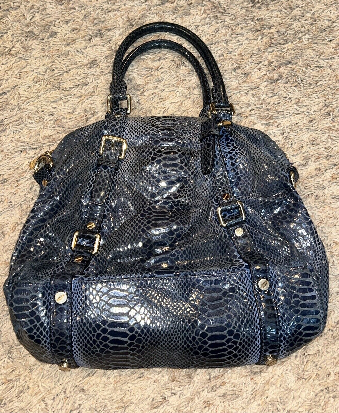 Michael Kors Rare Medium Sized Snakeskin Leather … - image 2