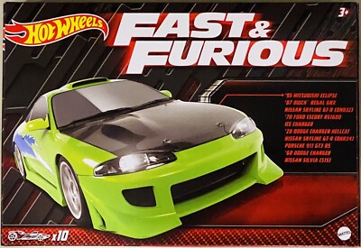 Hot wheels Fast & Furious Set Of 10 New Exclusive Nissan