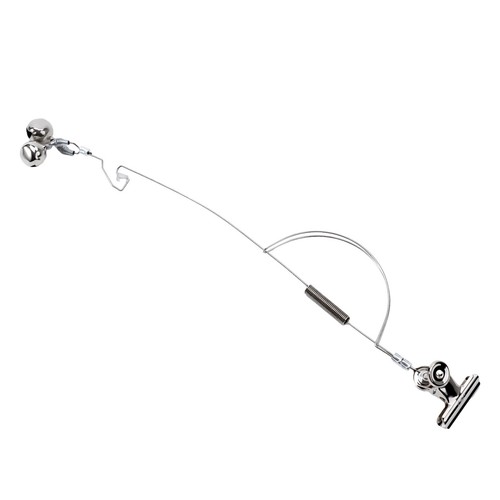 Fishing Rod Bell Alarm Stainless Steel Fishing Clip-Indicator Bite Loop Alarm - Picture 18 of 24