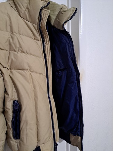 Vintage America Eagle Pass Puffer Jacket SKI 100% Feather Down Mens XL Coat Old - Picture 3 of 12
