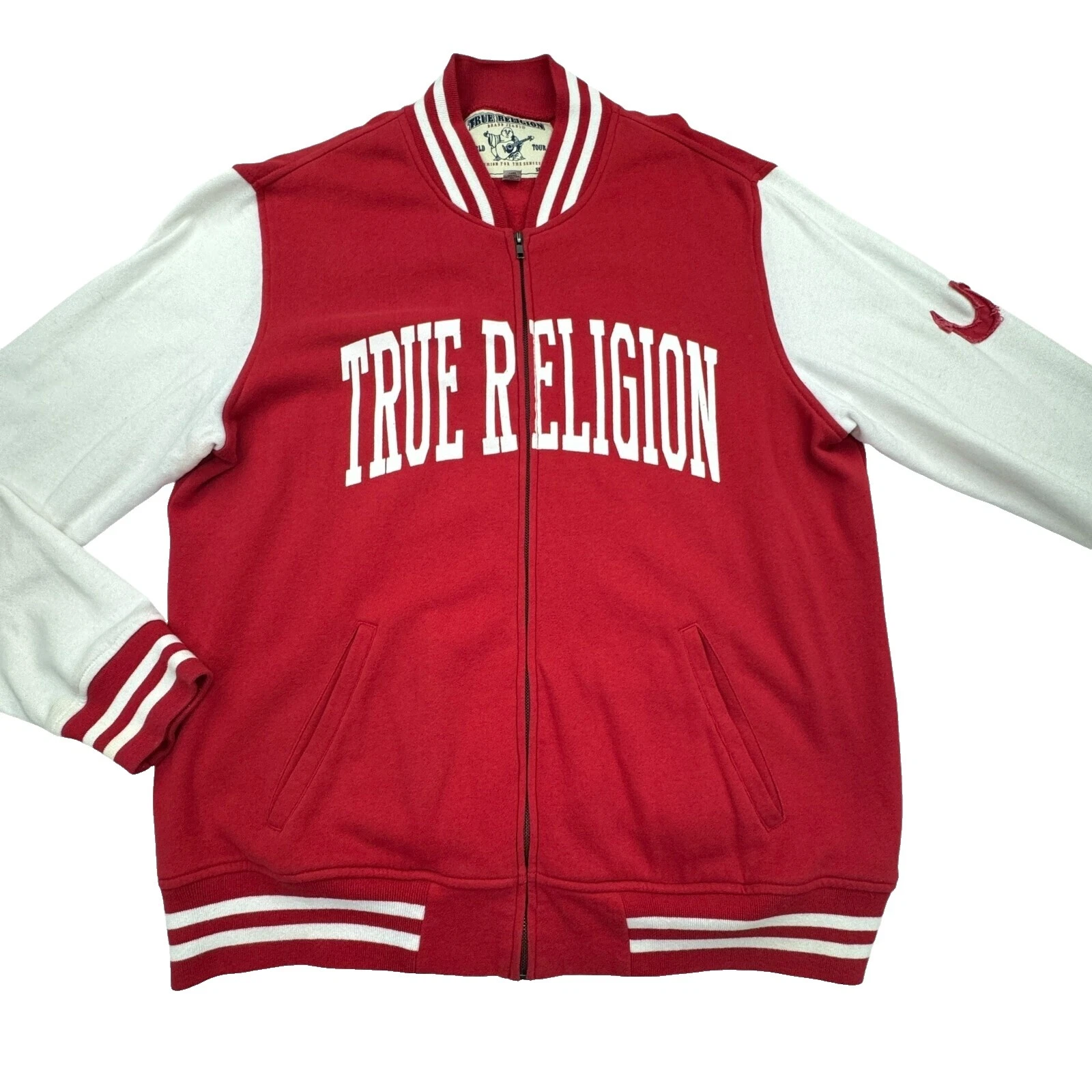 True Religion Branco Casacos, jaquetas e Coletes para Homens