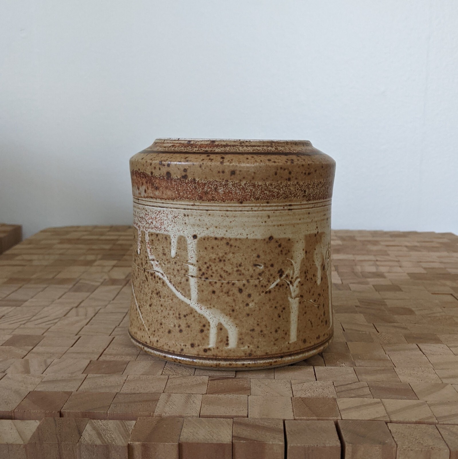 John Reeve Jar (missing lid) Bernard Leach Apprentice Canadian Studio