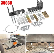 30035 Fifth Wheel Hitch Installation Kit Hardware Brackets for Full-Size Trucks