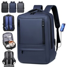 Travel Laptop Backpack Water Resistant Anti-Theft Bag with USB Charging Port