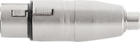 Professioneller Audio Adapter Aus Metall Von Cinch/Rca-Buchse Auf Xlr-Buchse