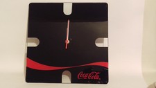 Coca Cola.Wanduhr, Rechteckig aus Glas,Originalverpackt ca.28x28 cm