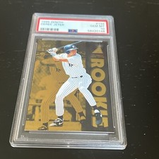Derek Jeter RC Rookie 1995 Zenith #134 PSA 10 GEM MINT! Yankees! HOF! Rare!