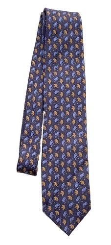 Cravate Homme Embassy Row 100% Soie - Bleu Marine, Rayures Gaufrées, Taille Longue Et Large