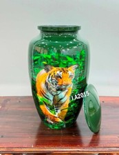 Nautical Memorials Cremation Urns for human  animal Ashes, Lion in the forest