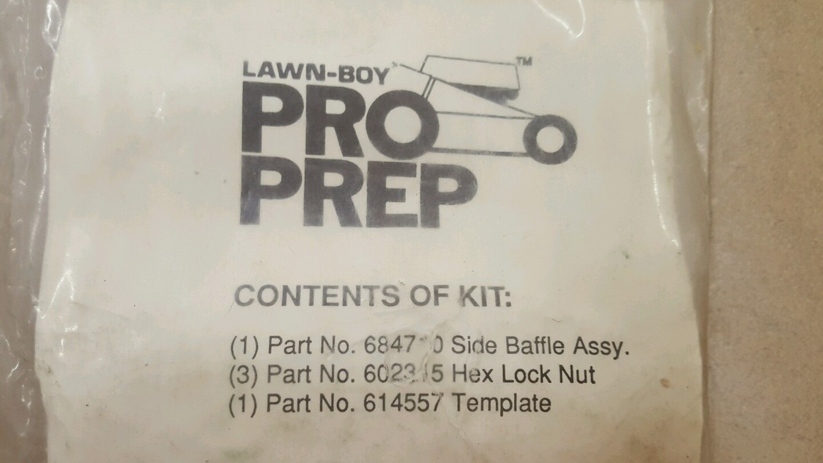 Genuine Lawn-Boy Mower Mulching Enchancement Kit 684705 LAWN Genuine Lawn-Boy Mower Mulching Enchancement Kit 684705 LAWN