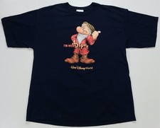 Rare VTG WALT DISNEY World I  m With Dopey Snow White Seven Dwarfs T Shirt 90s XL