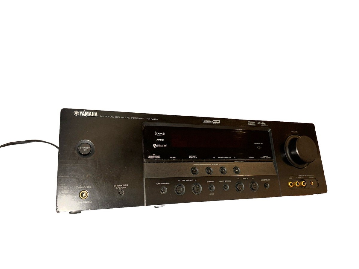 Yamaha RX-V461 Natural Sound AV Receiver Amplifier. Model No RX