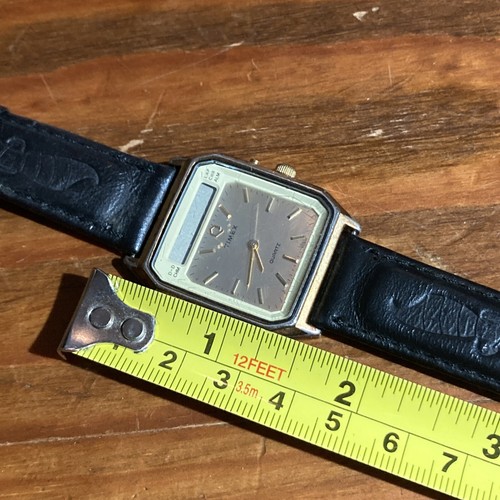 Cronógrafo analógico y digital Timex V-cell vintage años 70 ver descripción - Imagen 9 de 9