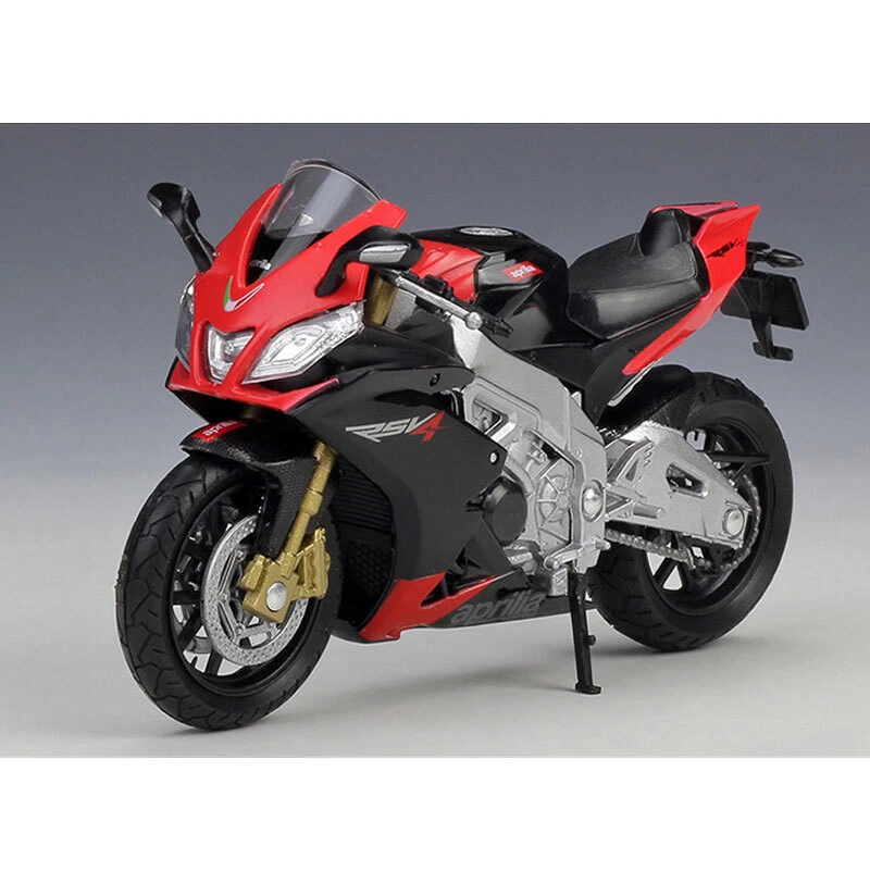 1/18 Scale Aprilia RSV 4 Factory Motorcycle Model Diecast Toy Vehicle Boys Toys - Image 3 of 4