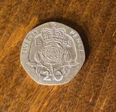 Elizabeth II 1998 DG REG FD 20 Pence Circulated Coin | eBay