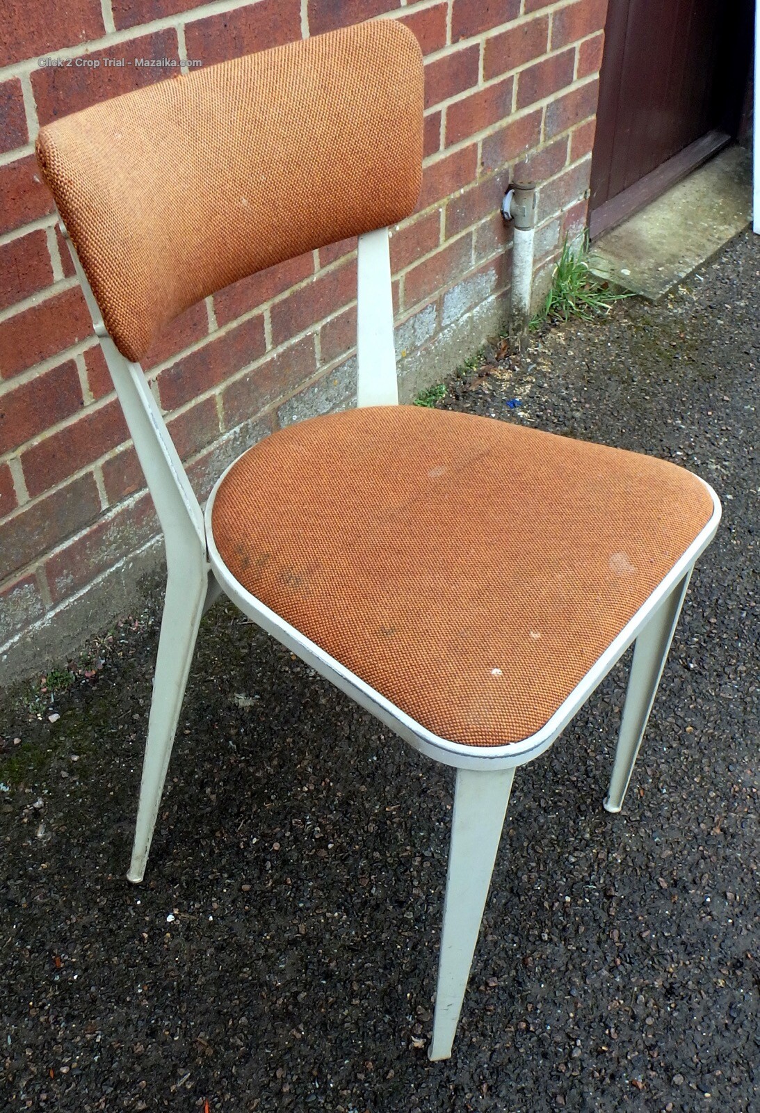 Original 1950s midcentury Ernest Race BA23 aluminium desk side bedroom