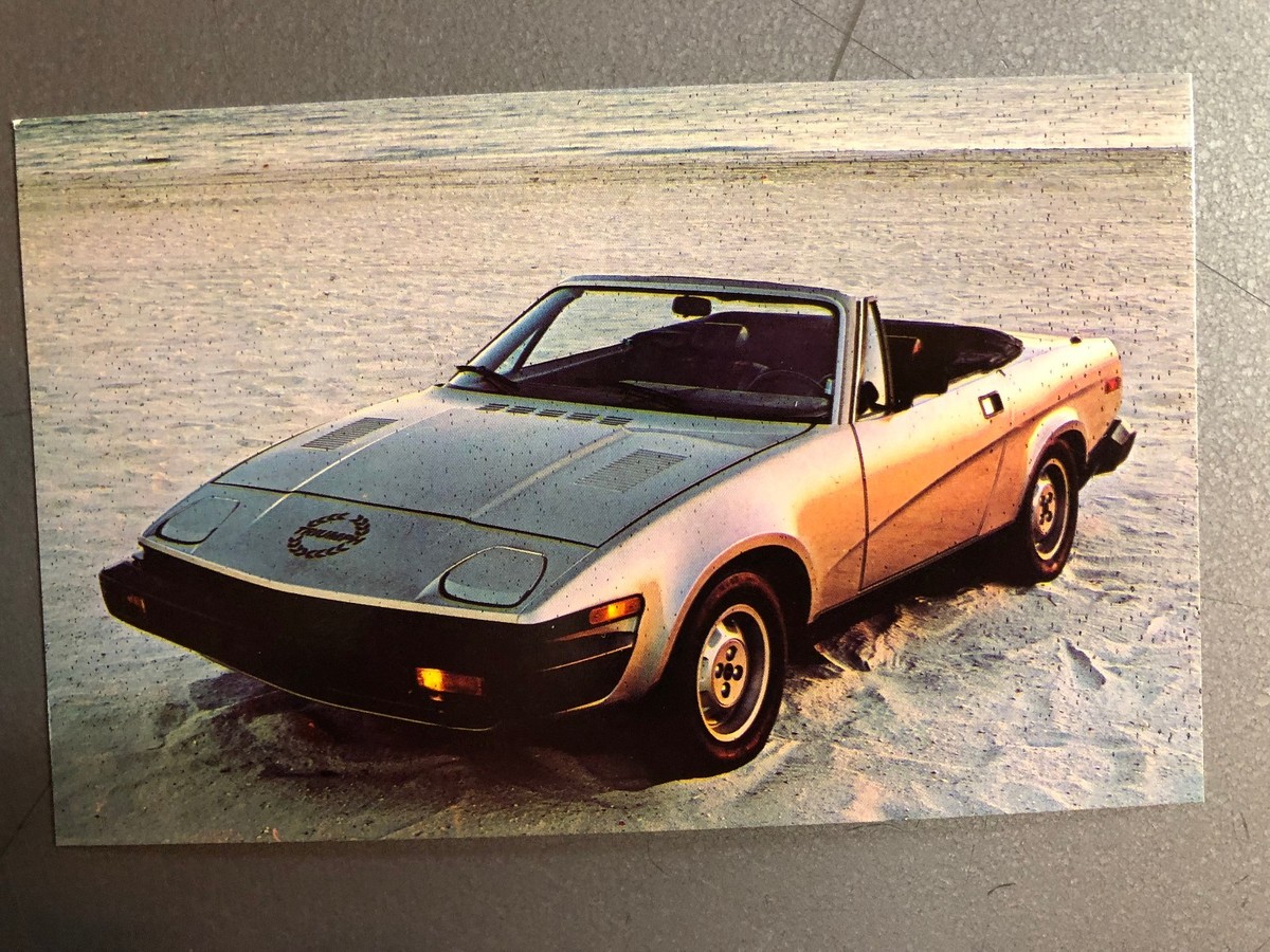 1978 Triumph TR7 Convertible Postcard RARE!! Awesome L@@K | eBay 1978 Triumph TR7 Convertible Postcard RARE!! Awesome L@@K | eBay