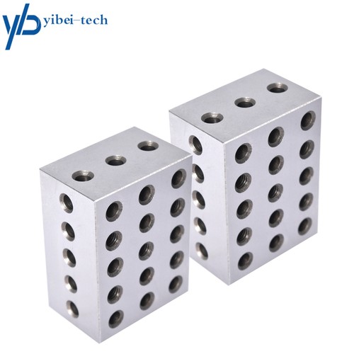 1 Matched Pair 2-3-4 234 Blocks 23 Holes .0002" Ultra Precision Machinist Jig - Picture 5 of 10