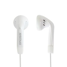 Koss KE5 White Earbuds Lightweight Headphones for MP3 iPOD, KE5W