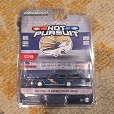 1987 Ford LTD Crown Victoria Wagon LA State Police Greenlight 1:64 Hot Pursuit