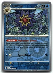 Starmie 121/165 Reverse Holo Scarlet & Violet 151