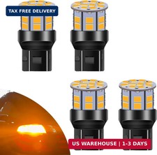 7440 7443 LED Bulb Amber Turn Signal Light, Super Bright WY21W T20 7440A 7444 74