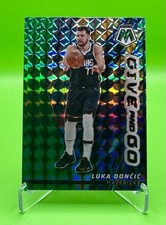 2022-23 Panini Mosaic Basketball Luka Doncic Give and Go Green Mosaic