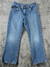 The Children's Place Boy's bootcut jeans size 8 Husky adjustable waist