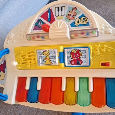 Fisher Price Sparkling Symphony ROCK & PLAY PIANO   Lights Up & Music 