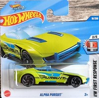 Alpha Pursuit - Hot Wheels 2025 - First Response - Neu Ovp