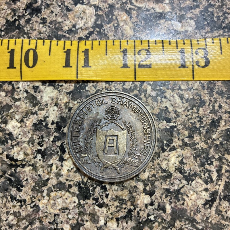 Rifle And Pistol Championships Coin
