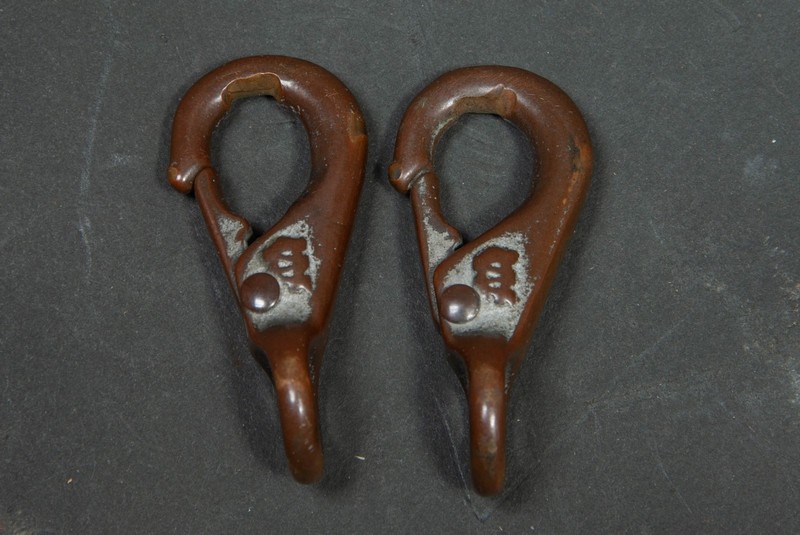 Antique Small 2in. Wilcox Crittenden Snap Clip Hooks