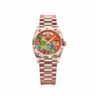 Rolex Day Date 36 128235 Emoji Puzzle Rose Gold