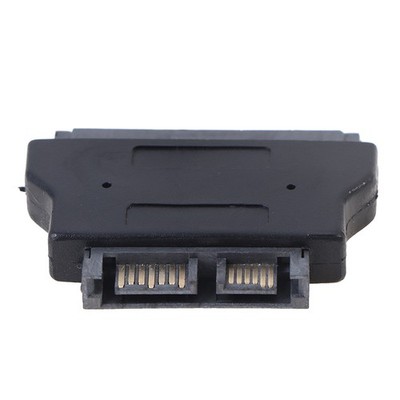 SATA 22Pin to 13Pin Slimline SATA Adapter 7+15 Serial Female to 7+6 Ma S~.$6