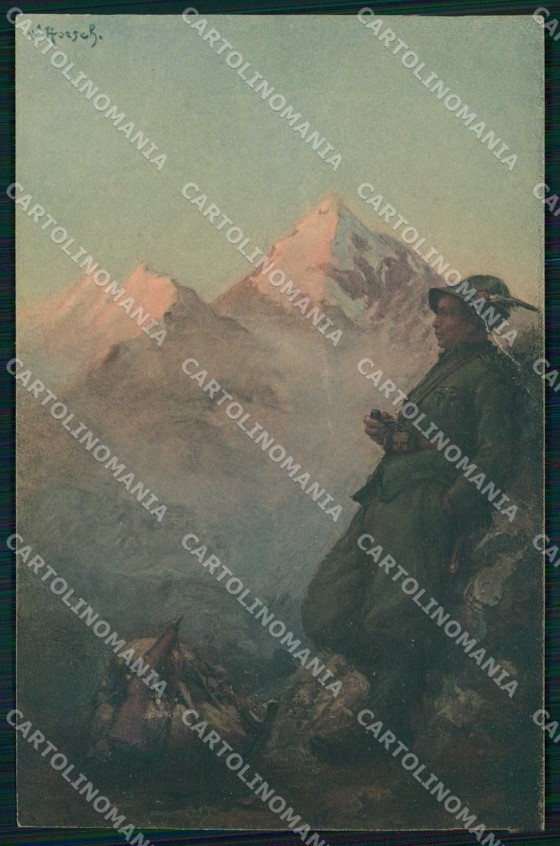 Militari Reggimentali 5° Regg. Alpini 49ª Compagnia Batt Tirano Hoesch cp KF5143