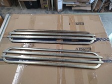 1946 1947 1948 Mercury Grille Lower Chrome Never Mounted Pair