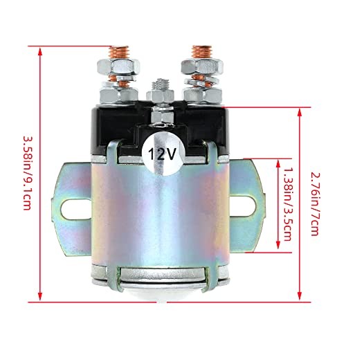 12V Starter Solenoid for Yamaha G2 G8 G9 G11 G14 G16 G20 Gas Golf Cart 1985 - Picture 3 of 7
