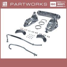 Auspuffset Wärmetauscher für PORSCHE 911 2.7 3.0 Sportauspuff 84mm VA 2 Ausgänge