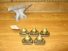 Spraying Systems 36275-1/4x1/4 (LOT OF 5) *NEW* Brass Adjustable Ball Fitting