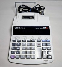 Canon P170-DH Calendar & Clock 12 Digit 2-Col...